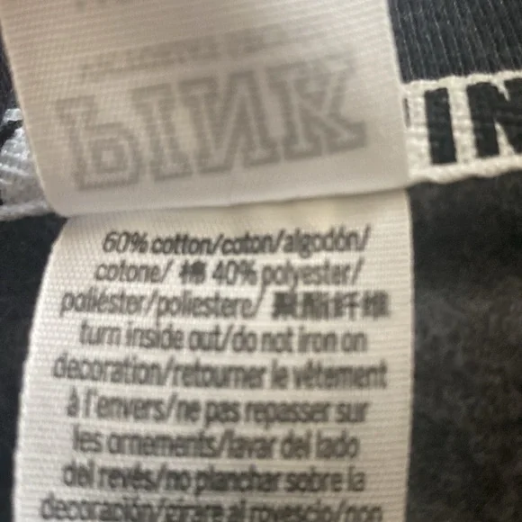 Pink by VS large sweatshirt kangaroo pocket - Picture 10 of 10